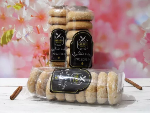 Vaníliás mézes puszedli
