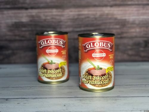 Glóbus sólett pácolt marhahússal 400 g
