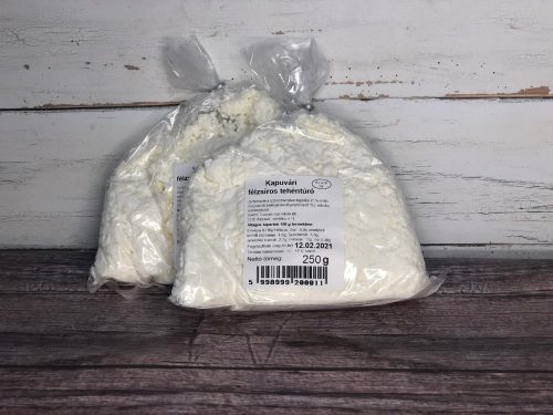 Kapuvári félzsíros tehéntúró 250 g
