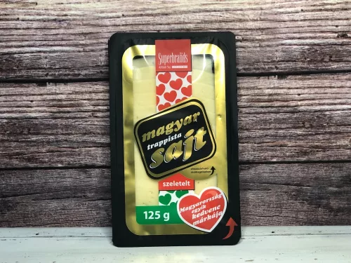 Magyar trapista sajt szeletelt 125 g