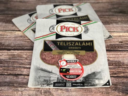 Pick téliszalámi körtálcás