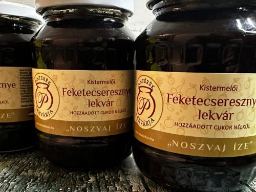 Feketecseresznye lekvár cukor mentes