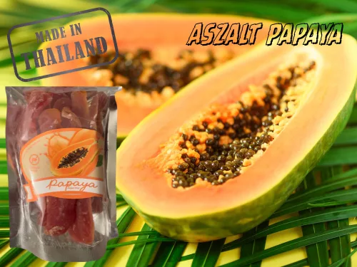 Aszalt papaya