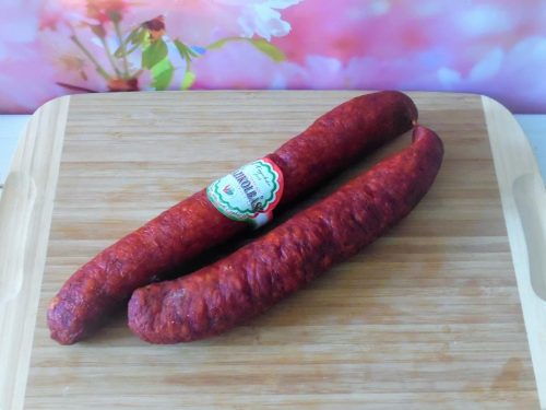 Knyihár vékonykolbász csemege