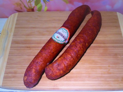 Knyihár vékonykolbász csemege