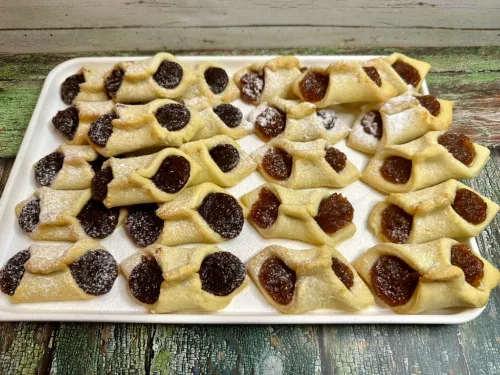 Újlaki lekváros papucs
